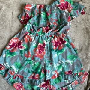 Floral Kids Romper - Multicolor